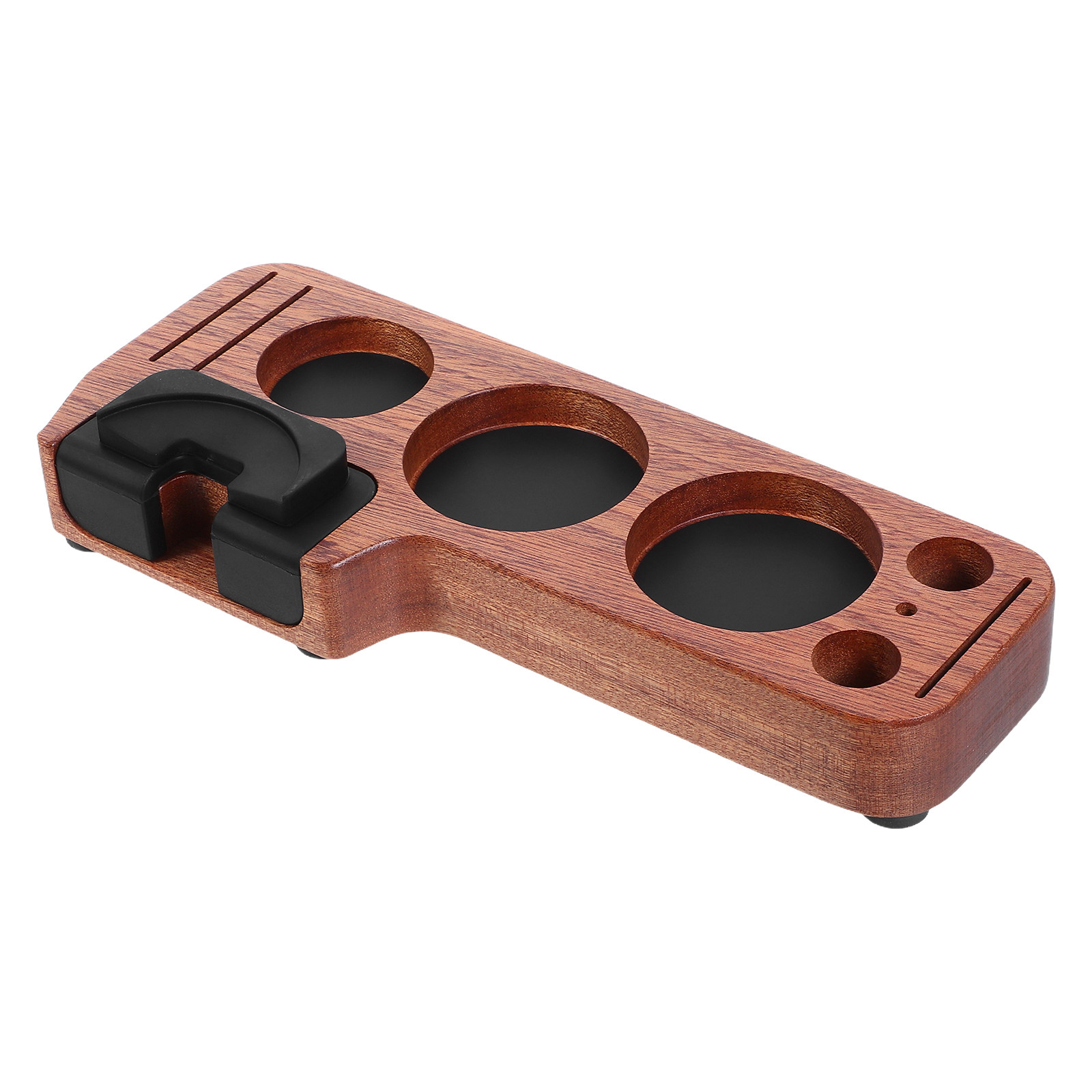 Portafilter 58Mm - Alas Penyangga Tamper Espresso Kayu Buatan