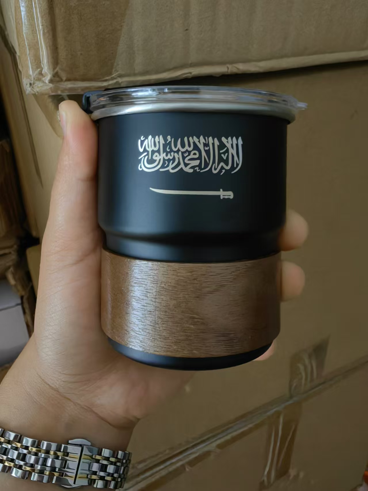 Bendera Arab Saudi Logo baja n - Outdoor Coffee Equipment ulasan dan harga