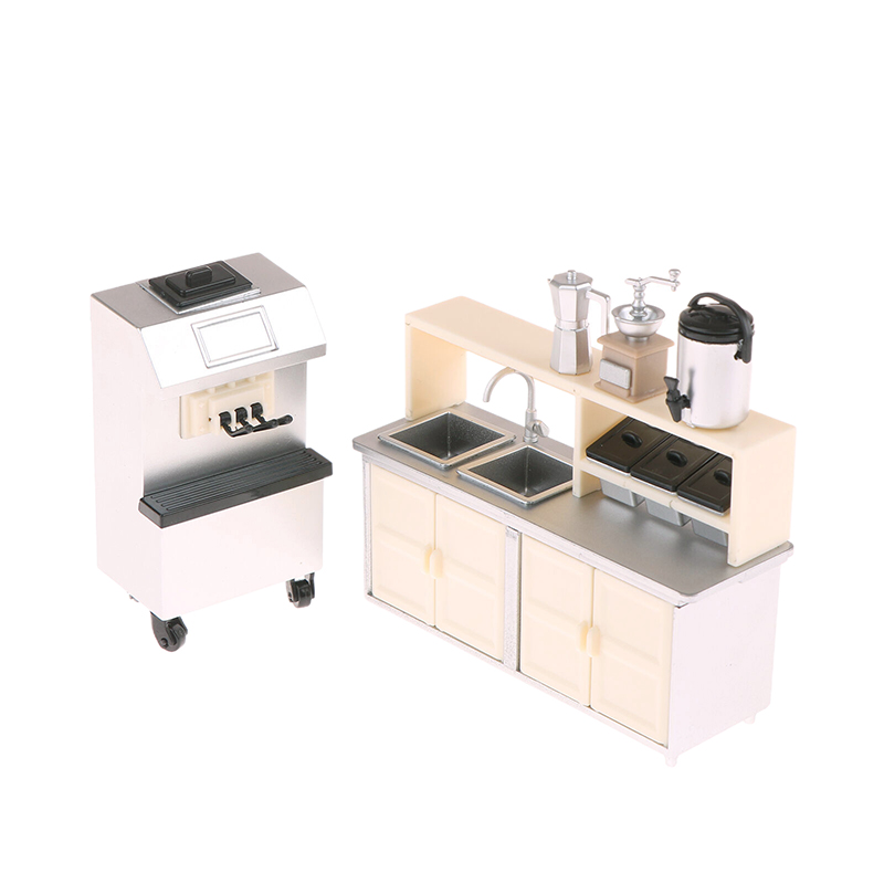1:12 rumah boneka miniatur tok - Coffee Equipment Grinder ulasan dan harga